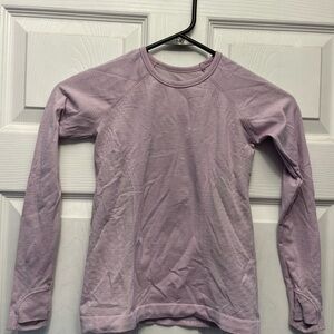 Athlete Girl Lavender Long Sleeve Top